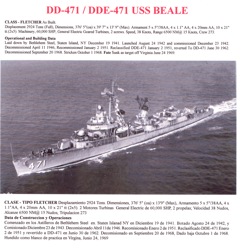 DESTROYER BEALE
